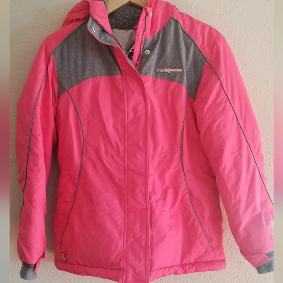 ZeroXposur Jackets & Blazers - ZeroXposur womens pink & gray ski jacket coat size 14/16